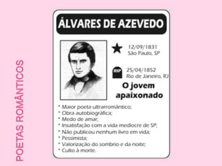 POETAS ROMÂNTICOS