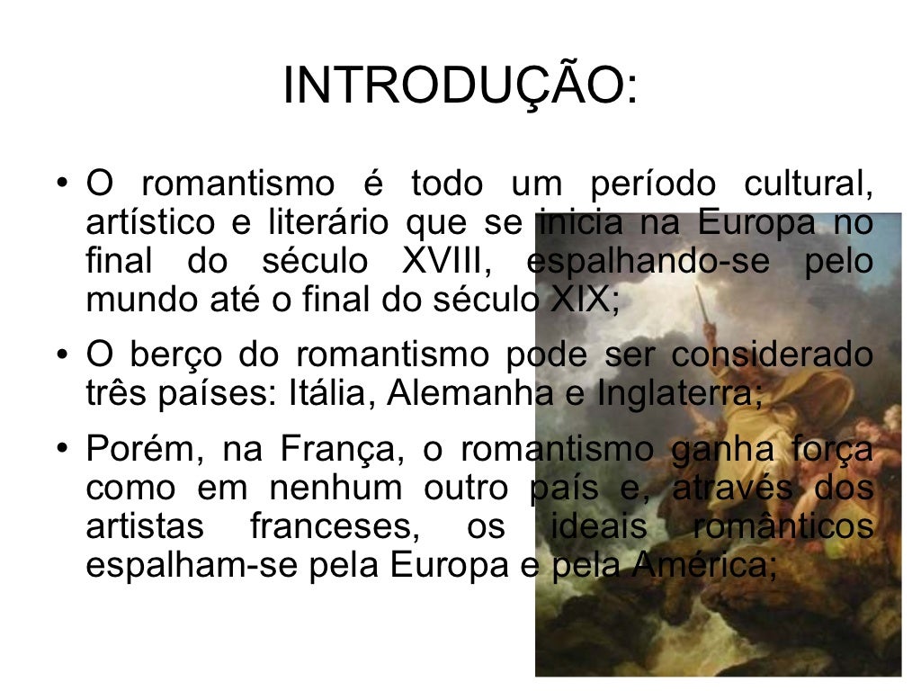 A Respeito Do Romantismo No Brasil Pode Se Afirmar Que