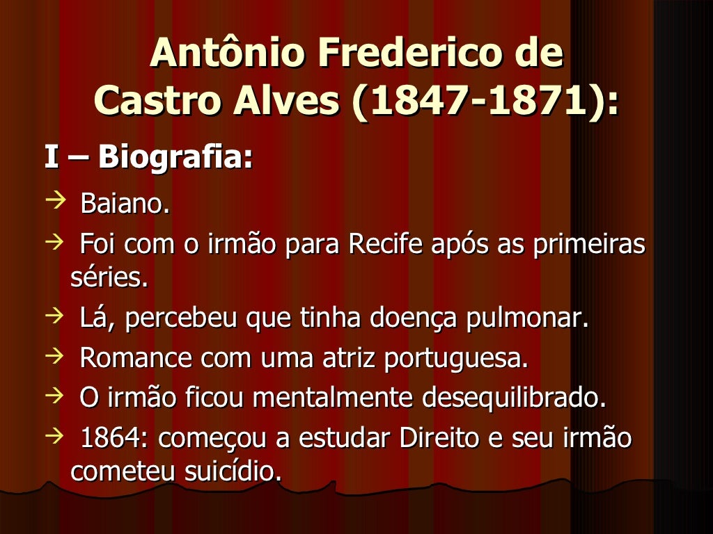 Romantismo brasileiro 3a_geracao Romantismo brasileiro 3a_geracao