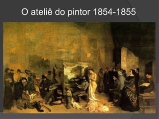 O ateliê do pintor 1854-1855
 