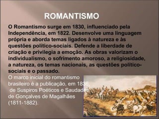 Romantismo no brasil