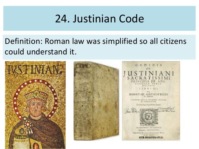 Justinian Code Definition - XYZ de Code