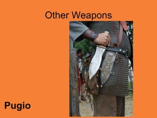 Other Weapons




Pugio
 