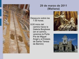 Almuerzo por Termini. 