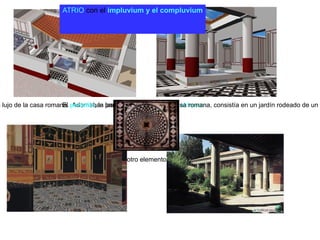 APAREJOS DE LA ARQUITECTURA ROMANA Según la disposición de los materiales en el muro se obtenían diferentes aparejos que los romanos llamaban "opus". 