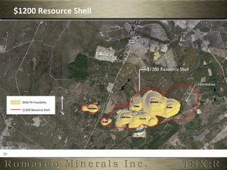 $1200	
  Resource	
  Shell	
  




            $950	
  Pit	
  Feasibility	
  

            $1200	
  Resource	
  Shell	
  
                                             N




29	
  
 