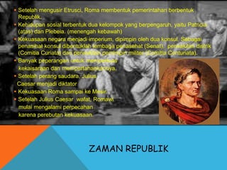 Sejarah Tentang Romawi Kuno | PPTX