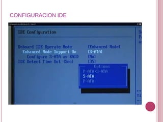 CONFIGURACION IDE
 