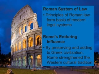 Rome (6:1-5)