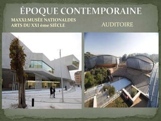 MAXXI:MUSÉE NATIONALDES
ARTS DU XXI ème SIÈCLE AUDITOIRE
 