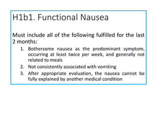 Paediatric Rome iv criteria | PPTX