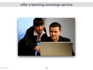 (c) C4LPT, 2016 36
offer a learning concierge service
 