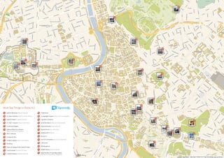 Rome tourist-map