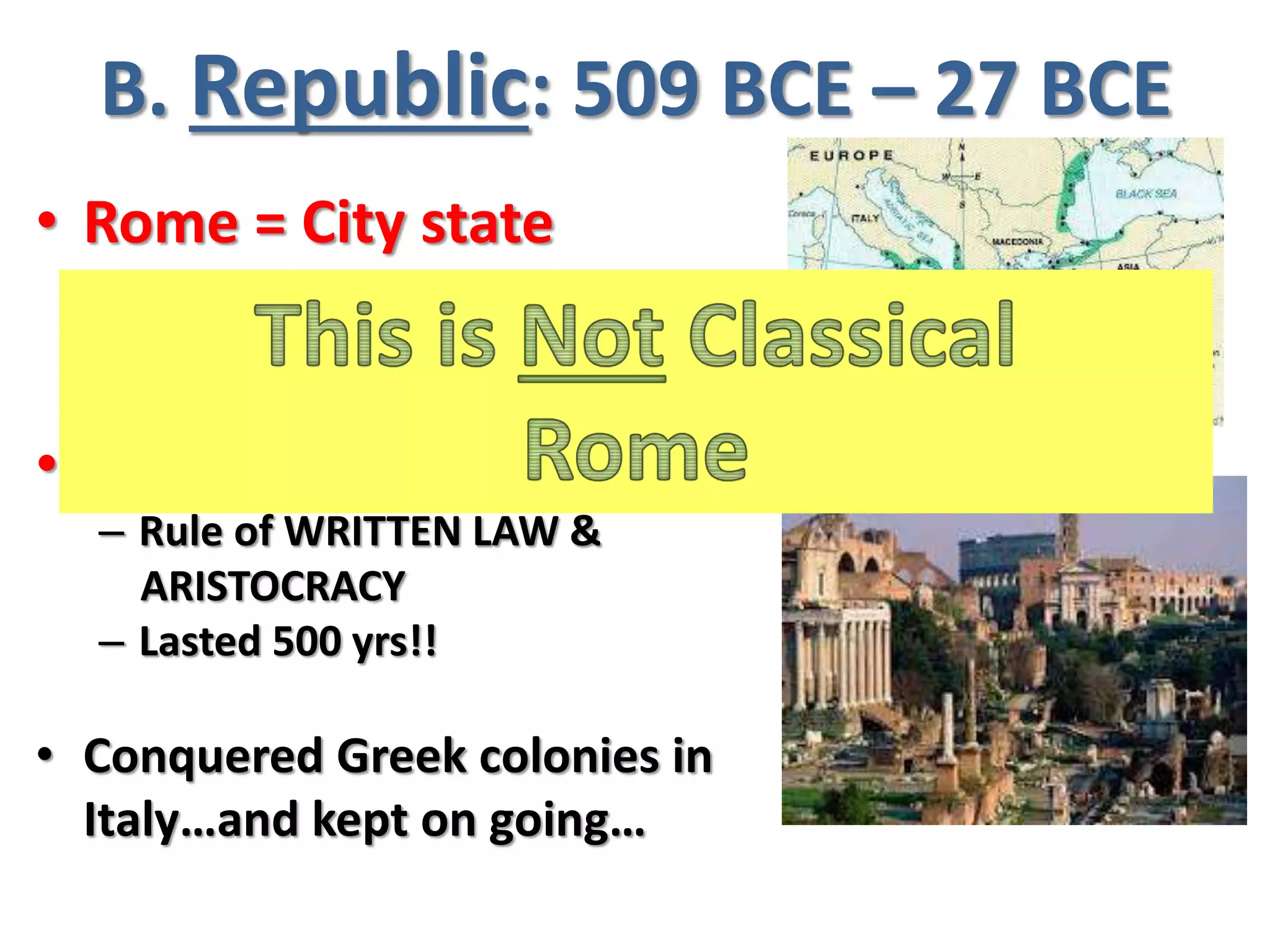 History of Rome - part 1 | PPTX