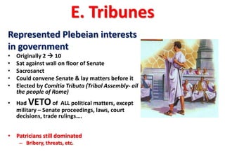 History of Rome - part 1 | PPTX | Law