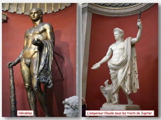 Hérakles L’empereur Claude sous les traits de Jupiter
 
