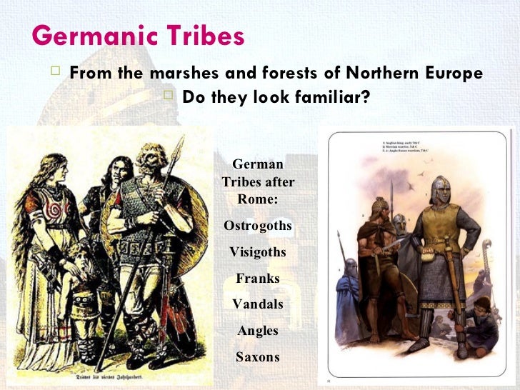 Germanic Tribes Ancient Rome