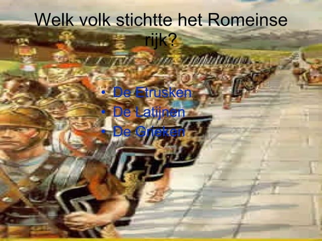 Romeinse Rijk Ict 2 | PPT