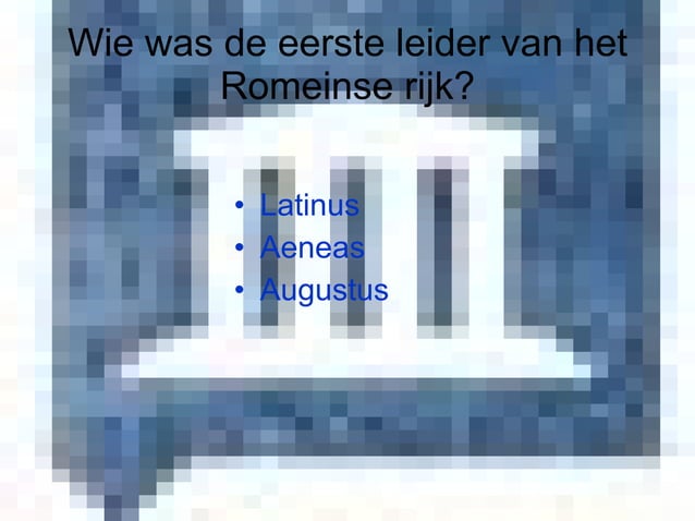 Romeinse Rijk Ict 2 | PPT