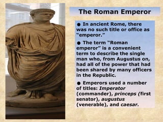 Rome inthegoldenage | PPT