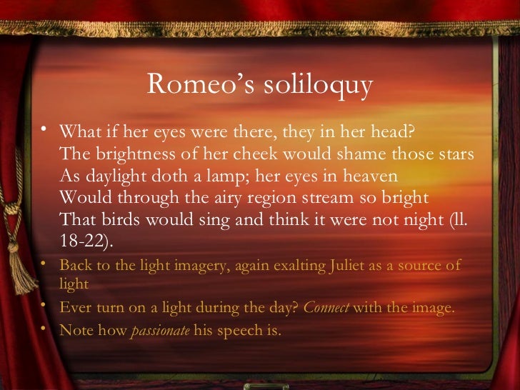 Romeo And Juliet A Closer Look
