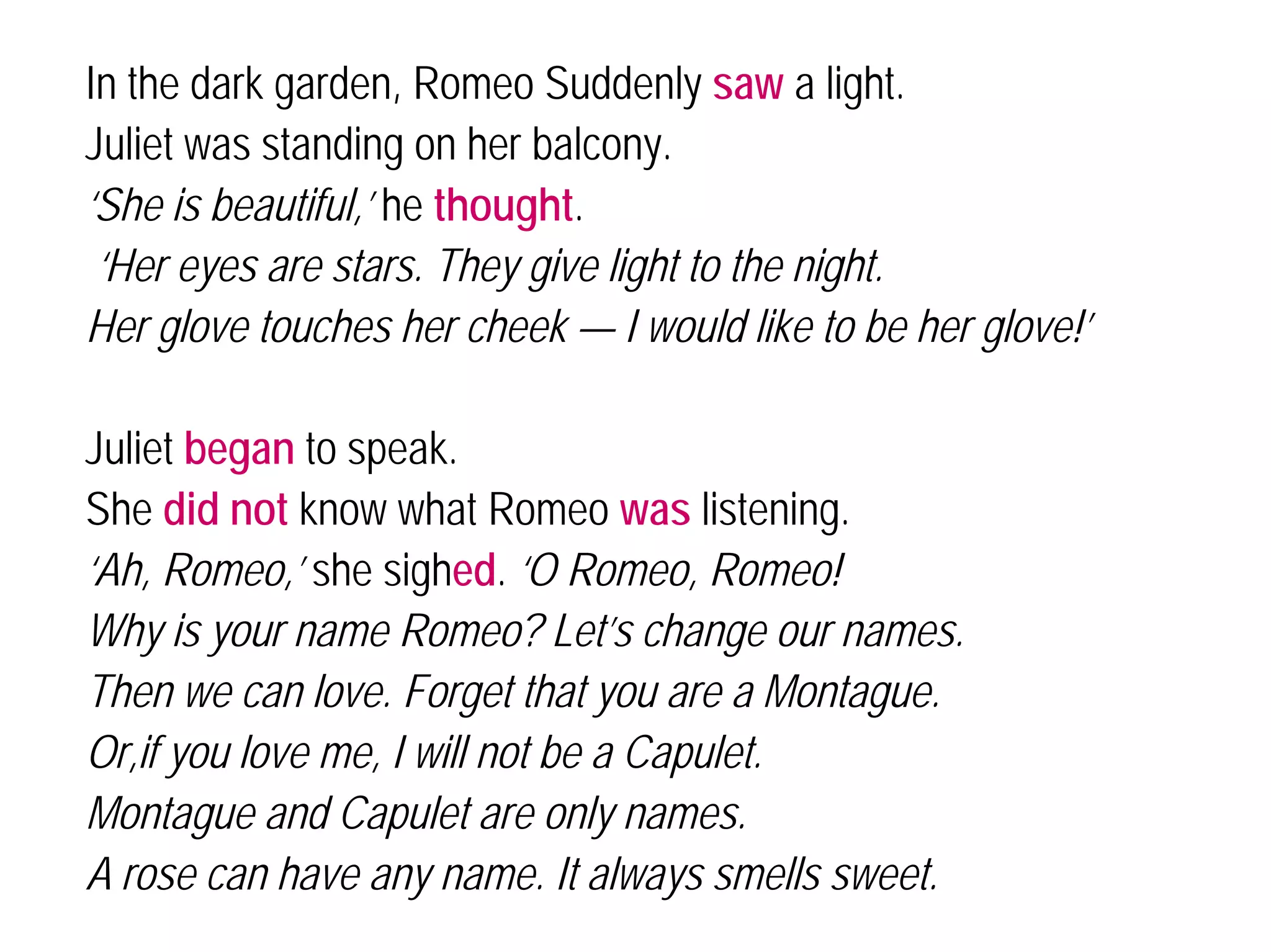 Tragedy Romeo and Juliet