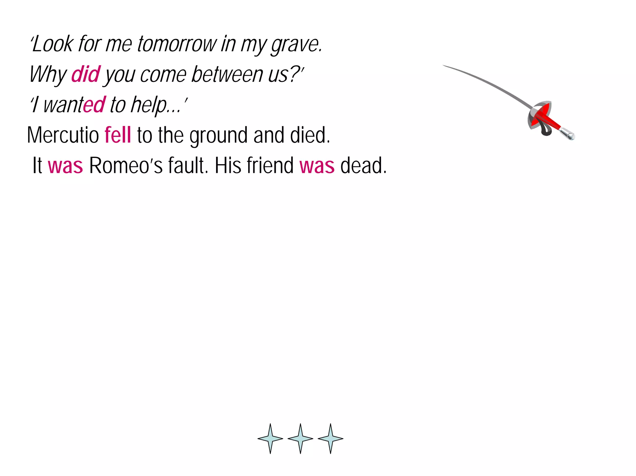Tragedy Romeo and Juliet