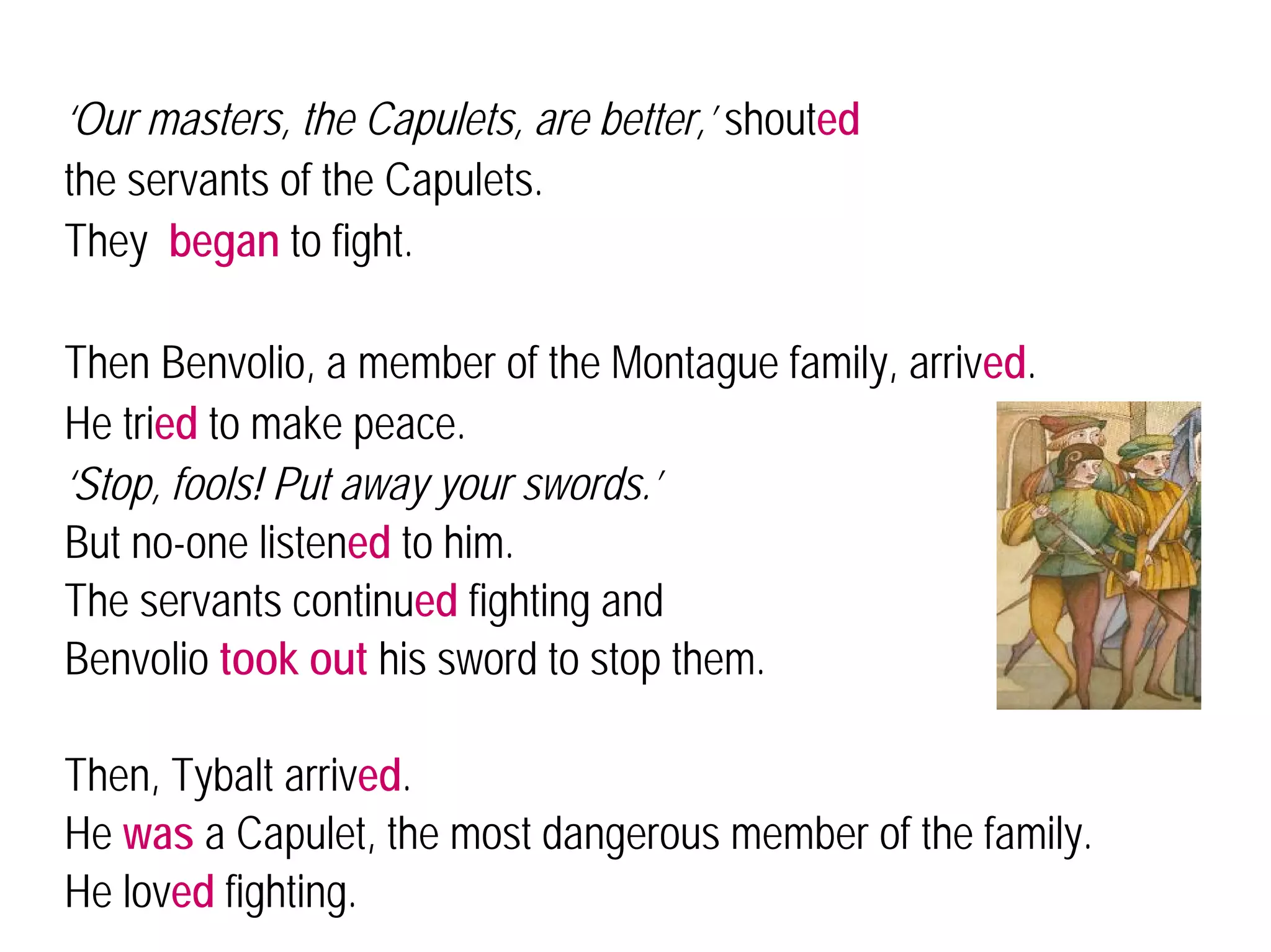 Tragedy Romeo and Juliet