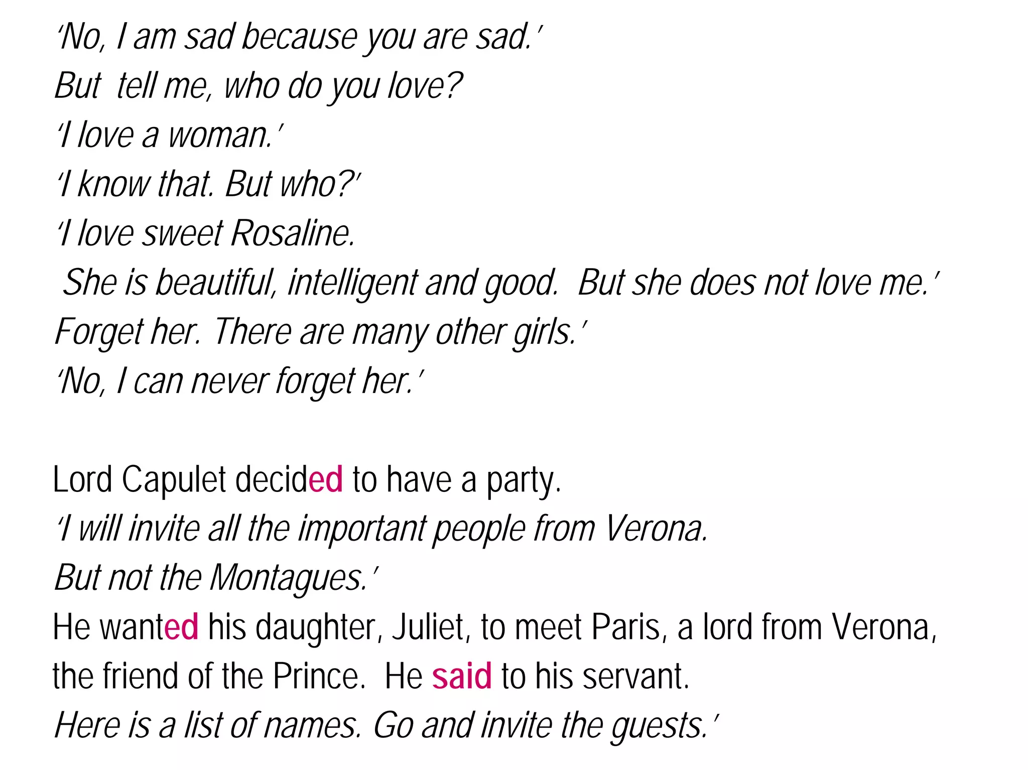 Tragedy Romeo and Juliet