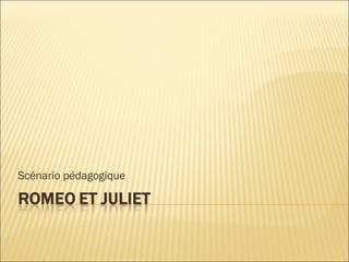 Sc énario pédagogique