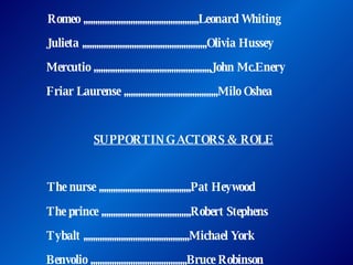 Romeo & Juliet (1968) | PPT