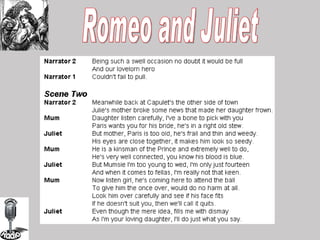 Romeo and Juliet 