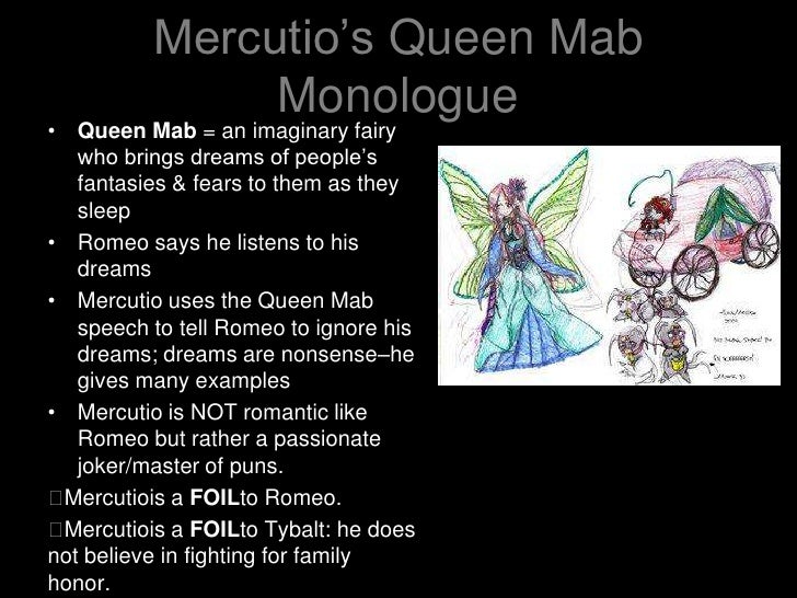 mercutio speech queen mab analysis