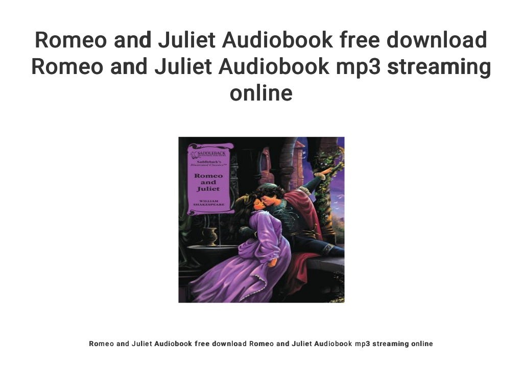 romeo and juliet play script audiobook