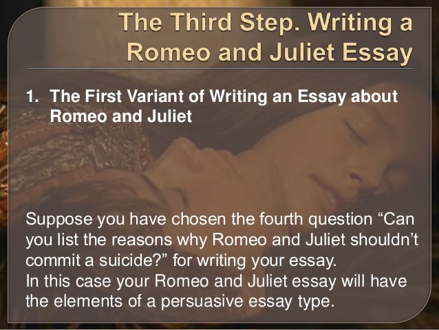 romeo and juliet types of love essay