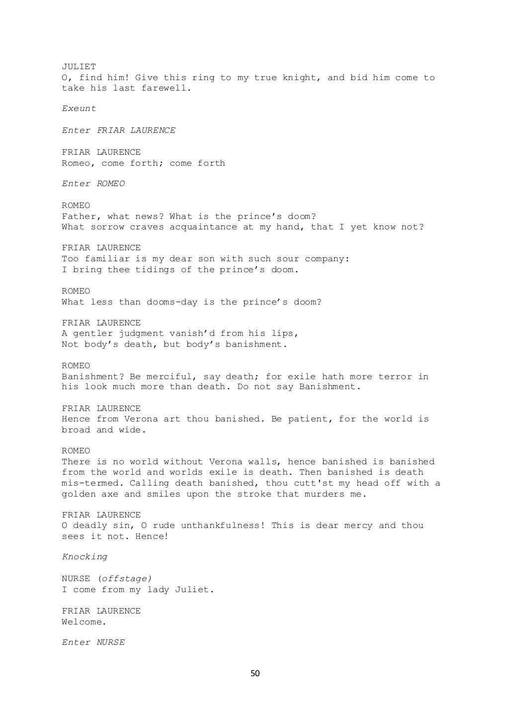 romeo and juliet short script for school play 3 PEOPLE romeo and juliet short script for school play 3 PEOPLE