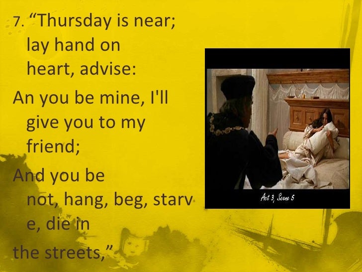 "Romeo and Juliet" Quote Review
