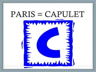 PARIS = CAPULET 