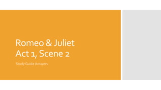 romeo and juliet act 1 reading and study guide