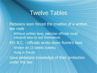 Rome Origins And Early Republic | PPT