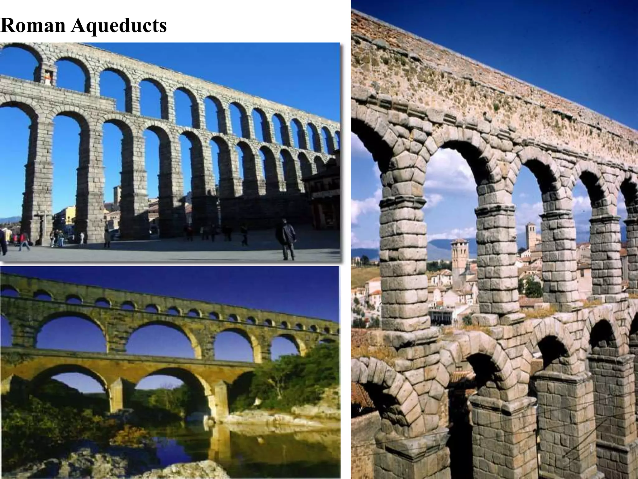 Roman Aqueducts
 