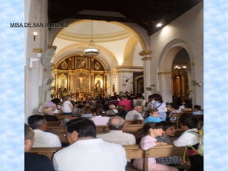 MISA DE SAN ANTONIO