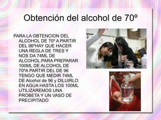 ALCOHOL DE 70º 