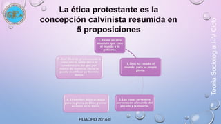 HUACHO 2014-II 
Teoría Sociología I-IV Ciclo 
 
