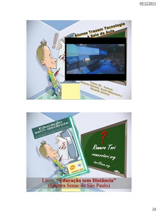 05/12/2013

Romero Tori

Livro “Educação sem Distância”
(Editora Senac de São Paulo)

14

 