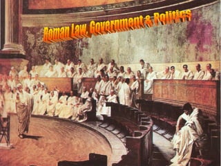 Roman Law, Government & Politics 