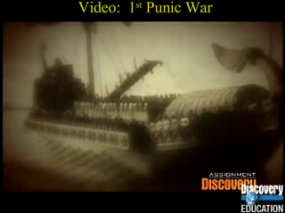 Video:  1 st  Punic War 
