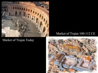 Market of Trajan 100-112 CE
Market of Trajan Today

 