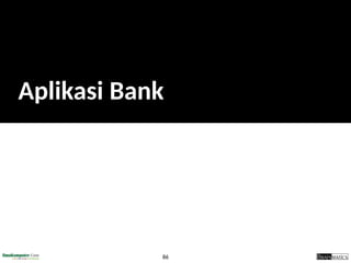 86
Aplikasi Bank
 