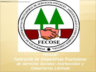 FECOSE Federación de Cooperativas Prestadoras de Servicios Sociales-Asistenciales y Comunitarios Limitada 